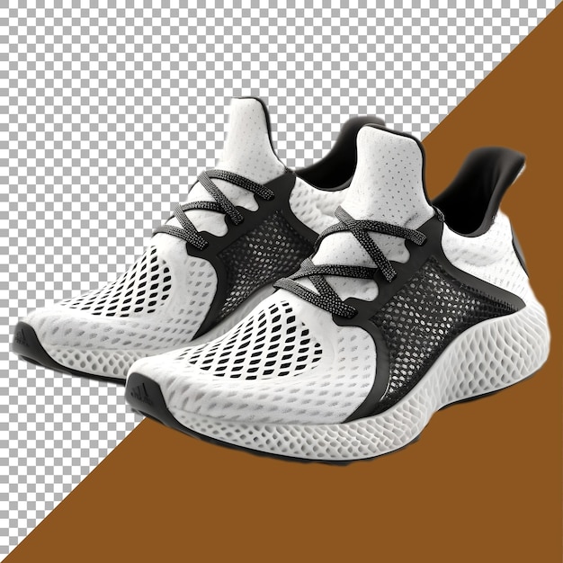 Psd premium file shoes against white background ai generated