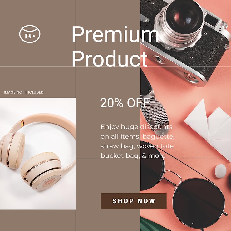 PSD psd premium product design for social media and instagram post template