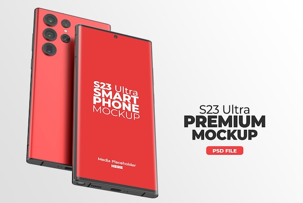 PSD Premium Smartphone Mockup