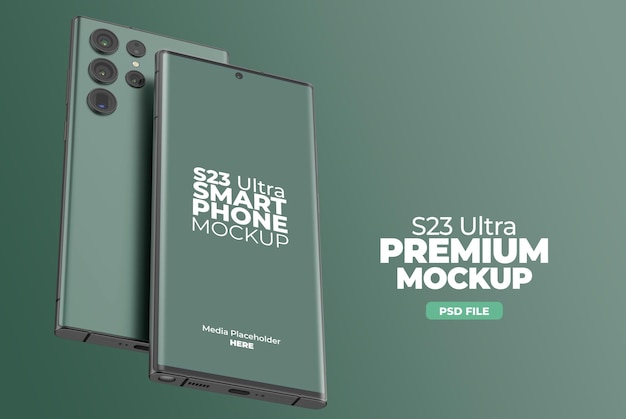 PSD Premium Smartphone Mockup