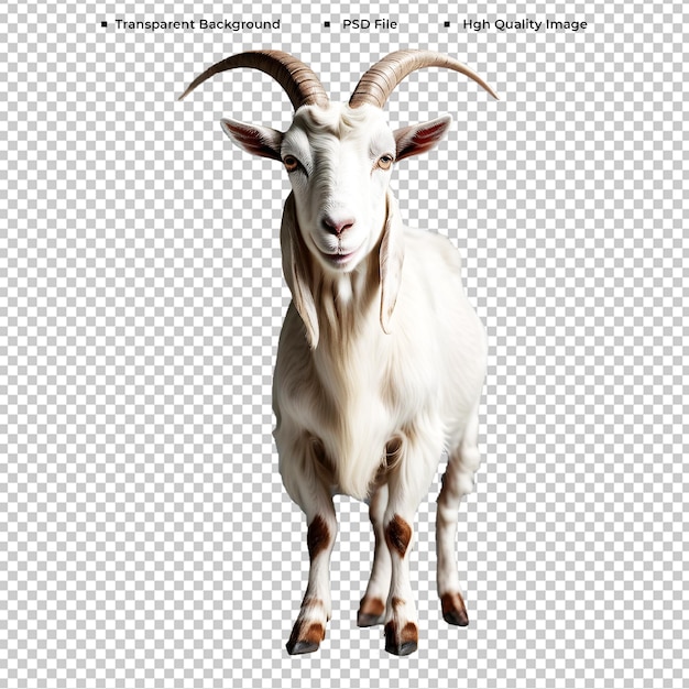 PSD psd pretty goat full transparent background