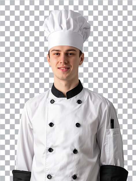 PSD psd professional chef isolated on transparent background