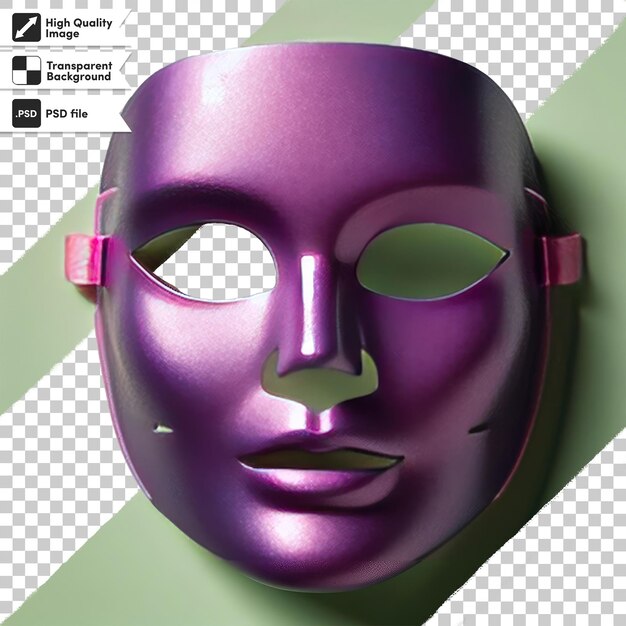 PSD Псд фиолетовая маска на прозрачном фоне