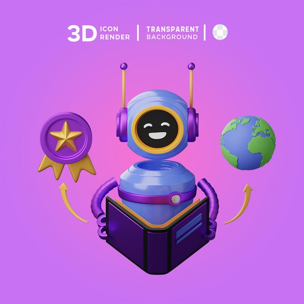 PSD psd qlearning 3d иллюстрация