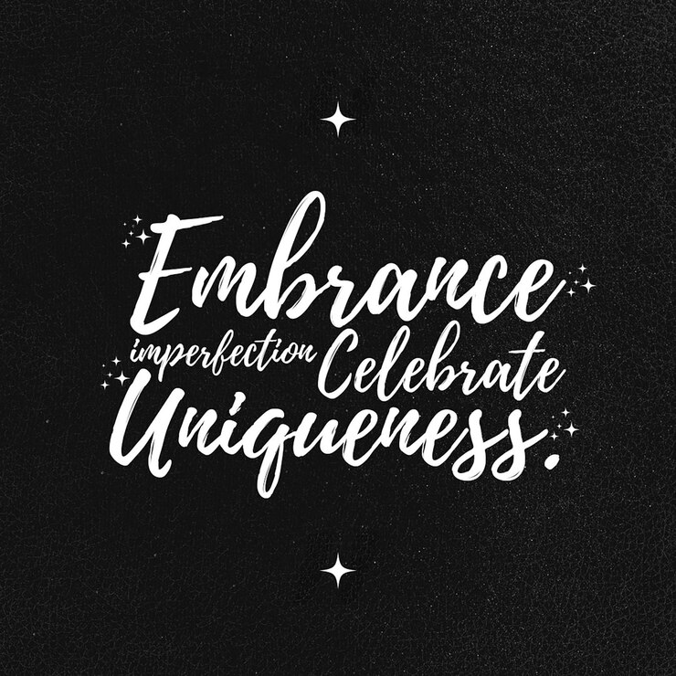 PSD psd quotes typography design for social media and instagram post template