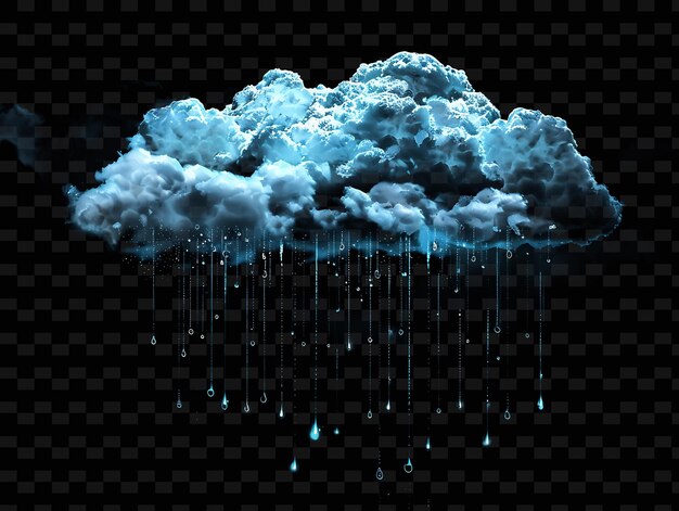 PSD psd radiant neon glow cloud art unikalny koncept gry dla abstrakcyjnych projektów