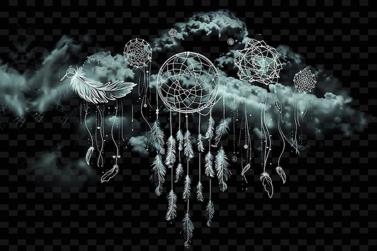 PSD psd radiant neon glow cloud art 獨一無二的概念遊戲 抽象設計的資產