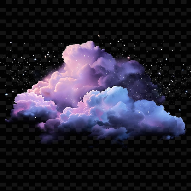 PSD psd radiant neon glow cloud art уникальная концептуальная игра для абстрактных дизайнов