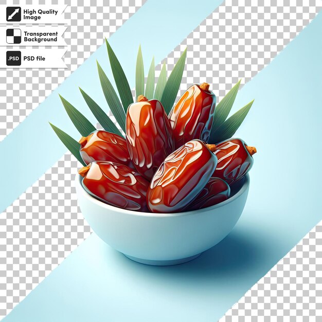 PSD psd ramadan iftar dried persimmon on transparent background