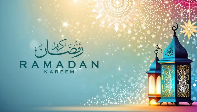 PSD Шаблон дизайна арабского золотого баннера ramadan kareem