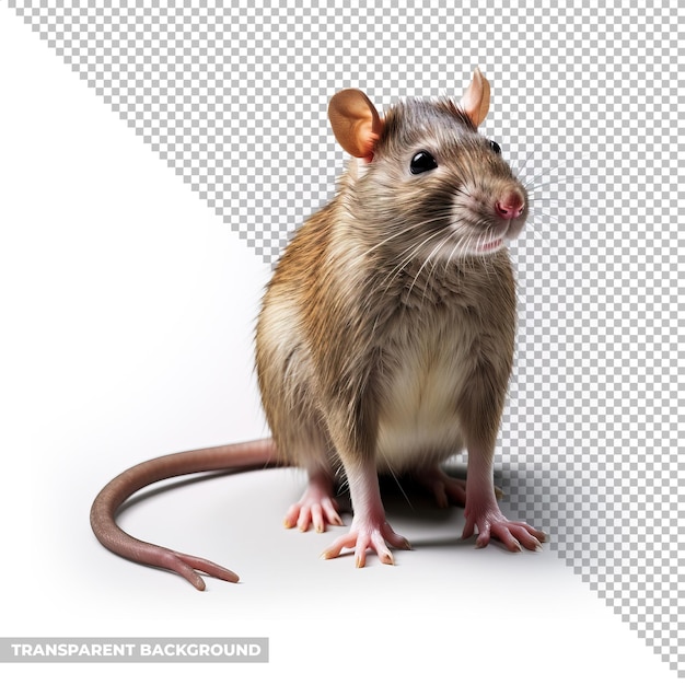 PSD psd rat isolated without background