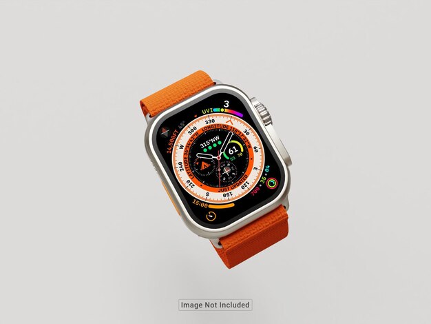 PSD psd realistic smart watch mockup