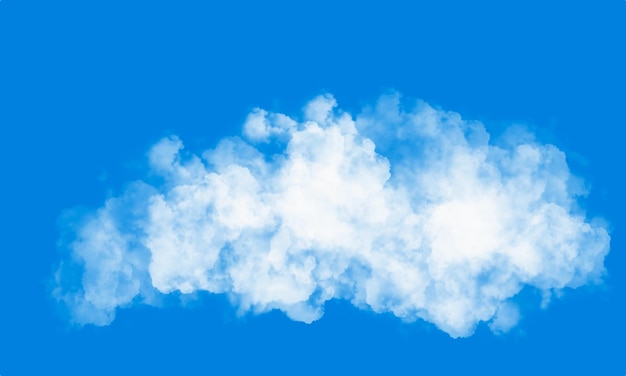 PSD psd realistic white cloud