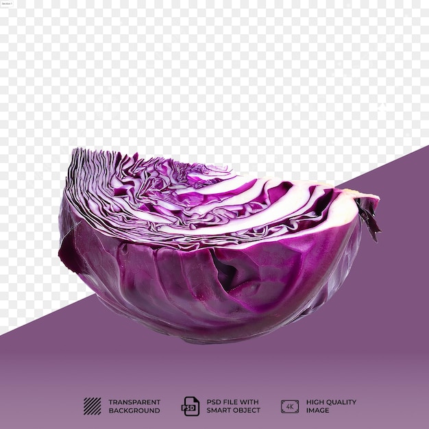 Psd red cabbage