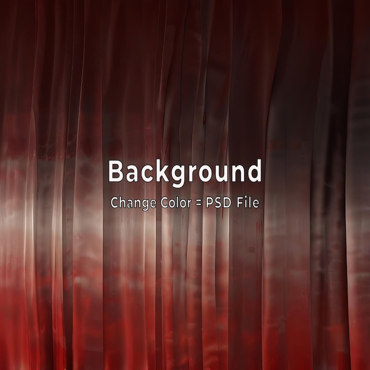 PSD psd red luxury fabric background with copy space