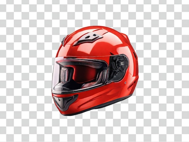 PSD psd of a red motorcycle helmet race