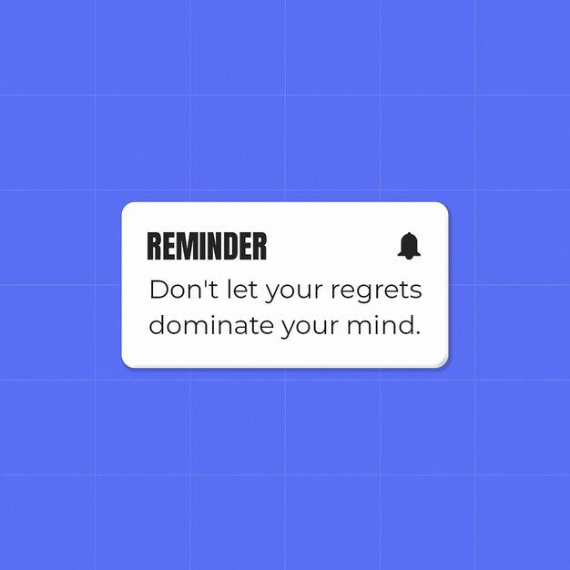 psd reminder instagram post template