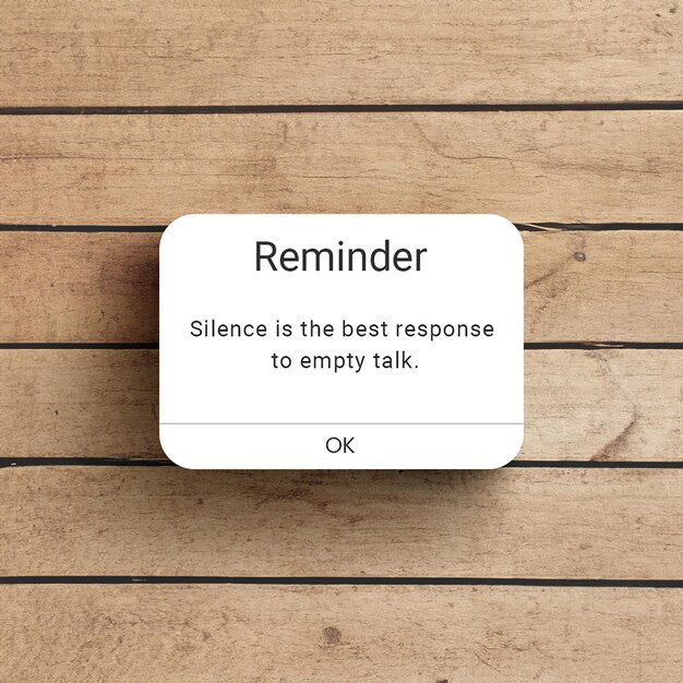 PSD psd reminder with wooden wall brown background instagram post template