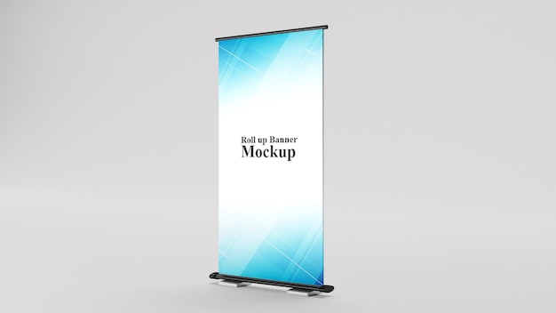 PSD psd roll up banner mockup