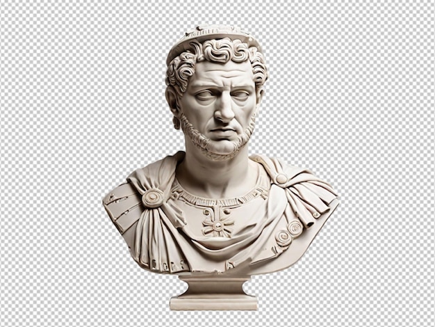 PSD psd di una statua di un imperatore romano