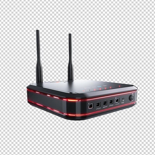 PSD psd of a router on transparent background