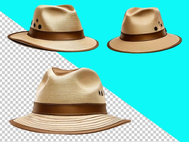 PSD psd of a safari hat