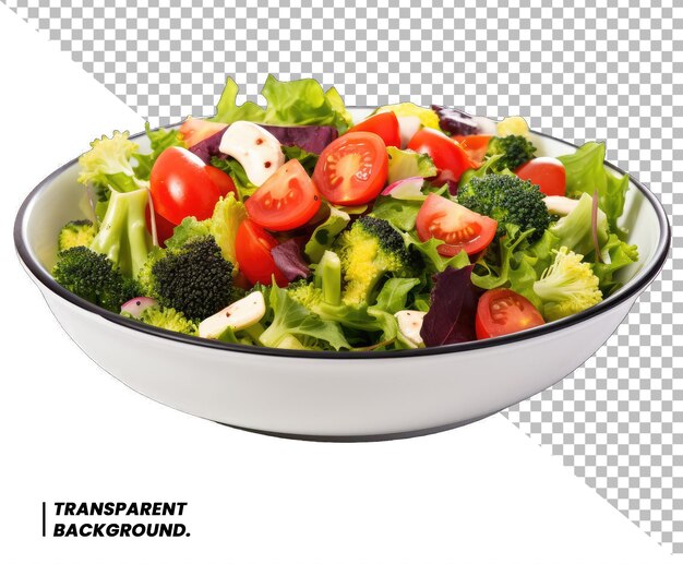 PSD psd salad geïsoleerd