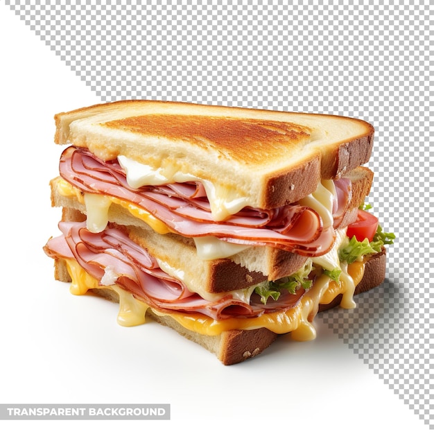 Psd sandwich isolated without background