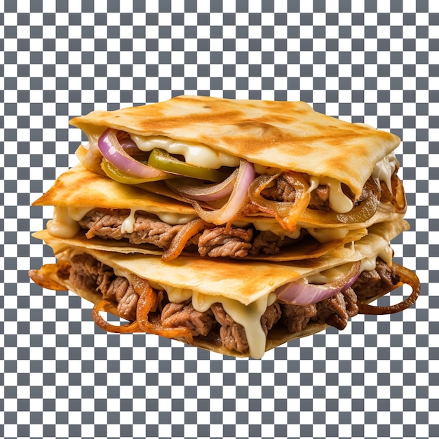 Psd sandwitch isolated on transparent background