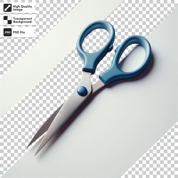 PSD psd scissors on transparent background