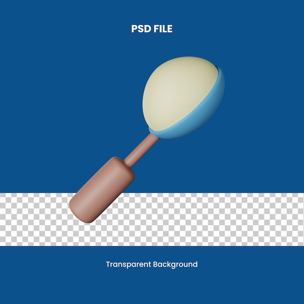PSD Scoop 3D Icon Illustratie