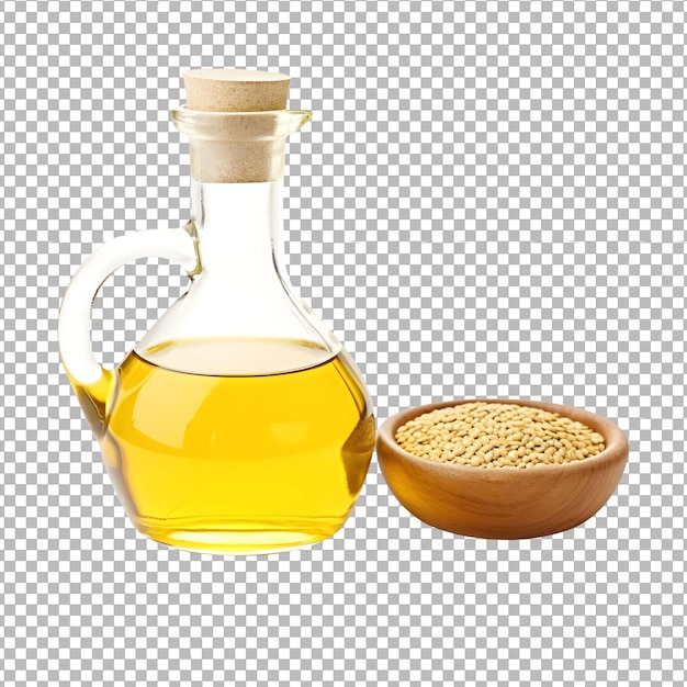 PSD psd sesame seed oil isolated on transparent background png object