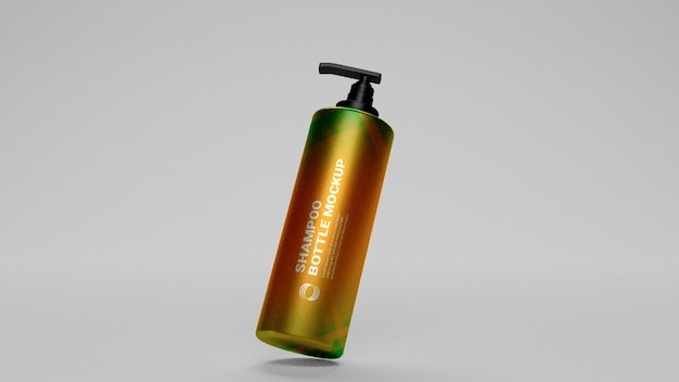 PSD psd shampoo bottle mockup