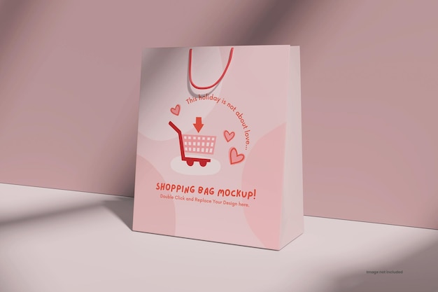 Psd shopping bag mockup