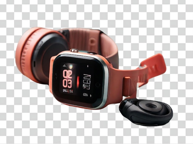 PSD psd of a smartwatch and headphones