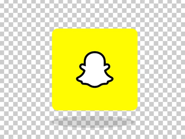 PSD psd snapchat logo