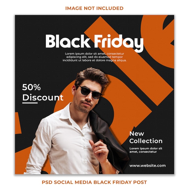 PSD psd social media black friday post