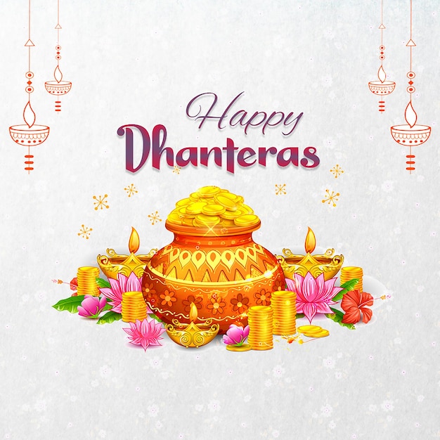 PSD psd social media dhanteras post