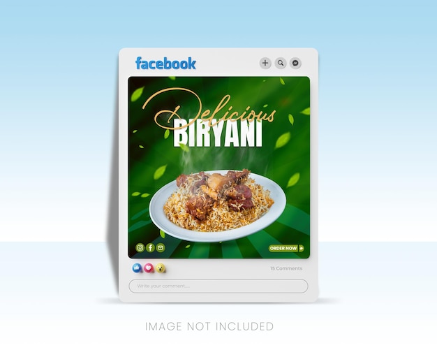 psd social media post mockup