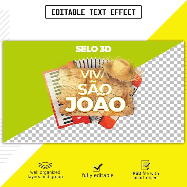 Psd social media template banner san jones