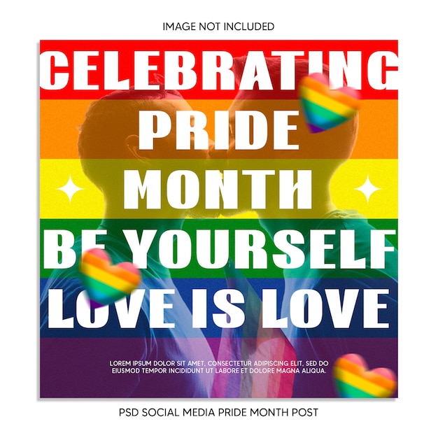 PSD psd sociale media pride maand post