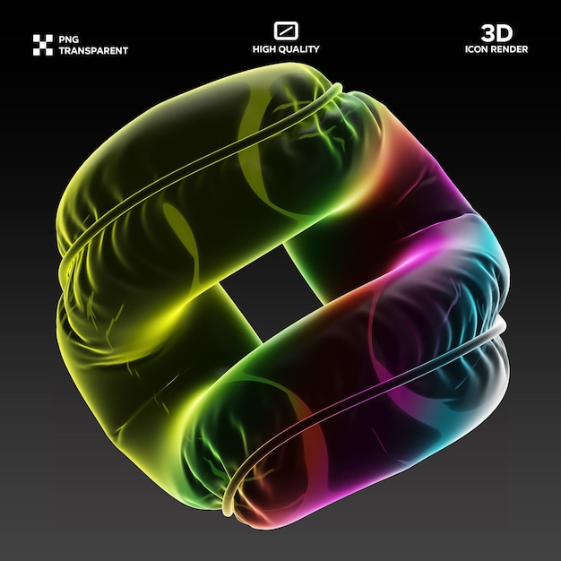 PSD Soft Body 3D-illustratie