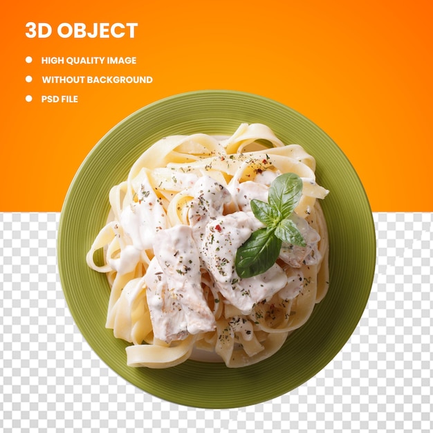 psd spaghetti with prawns