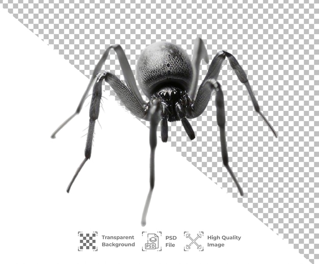 PSD psd spider isolated