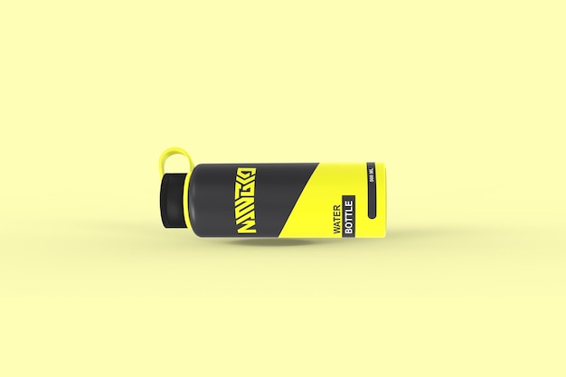 Psd sport bottles mockup