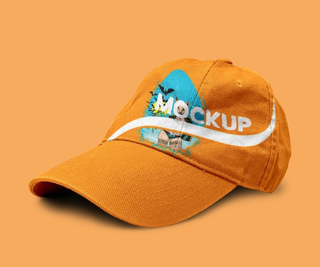 Psd sport cap mockup