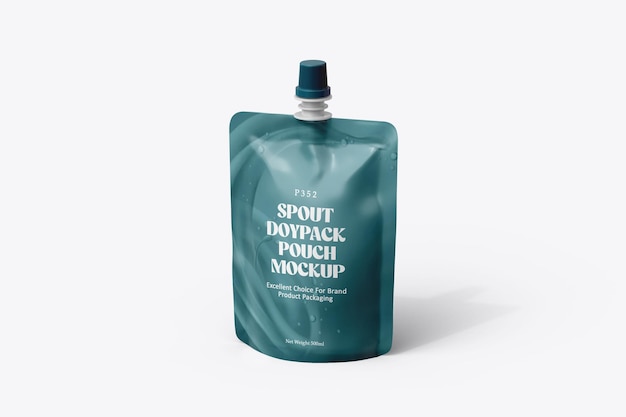 PSD Мокет psd spout cap doypack для брендинга