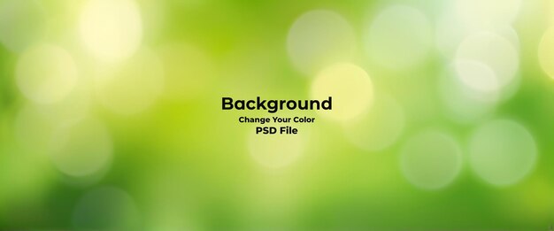 Psd spring light textured green blurry summer background design wallpaper light green background