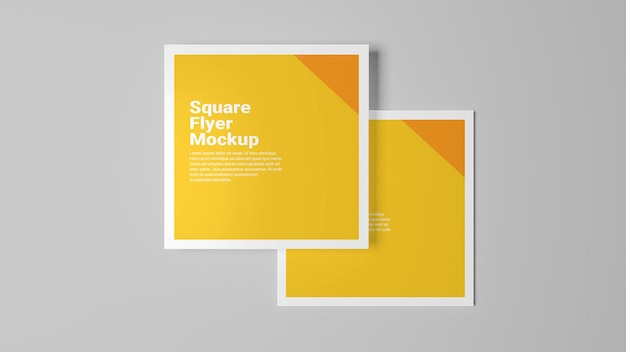 Мокет PSD Square Flyer