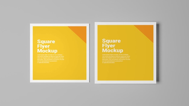 Мокет PSD Square Flyer